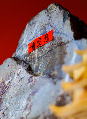 【本尼家】中式纯手工阿里山神木雕刻《悬空寺》艺术品玄关摆件