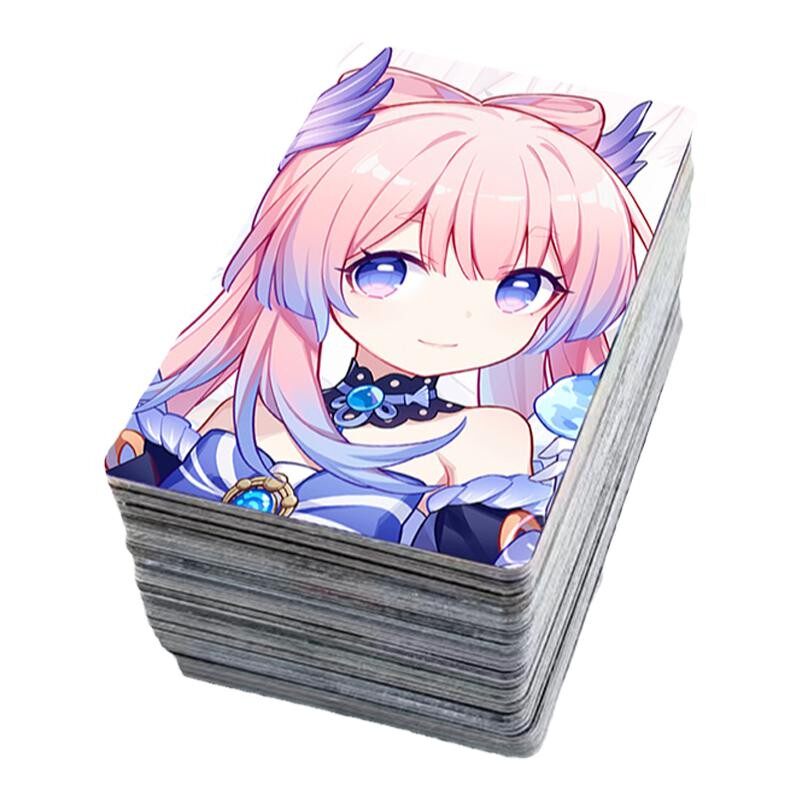 原神卡贴定制角色头像胡桃芙宁娜嘉明夏洛蒂桌游周边卡片饭卡贴纸