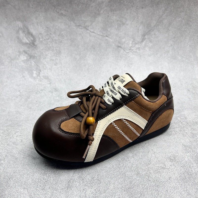 2026春季新款女鞋超纤平底休闲深口系带舒适百搭软底透气女单鞋,淘宝优惠券,粉丝福利购,淘宝优惠卷