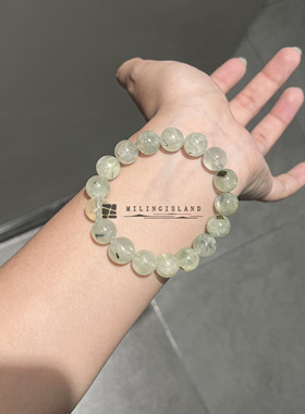 梦魇葡萄石清新款手链男女同款