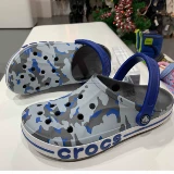 Crocs, пляжные кроксы подходит для мужчин и женщин для влюбленных, нескользящие износостойкие слайдеры для отдыха, тапочки