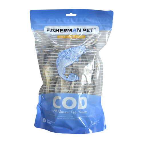 fishermanpet渔夫牧场狗狗鱼皮深海鱼柴犬鳕鱼皮耐咬洁齿磨牙零食 - 图3
