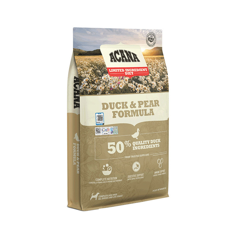 爱肯拿进口鸭肉梨狗粮农场母幼柴犬无谷低敏去泪痕成幼犬粮11.4kg,淘宝优惠券,粉丝福利购,淘宝优惠卷