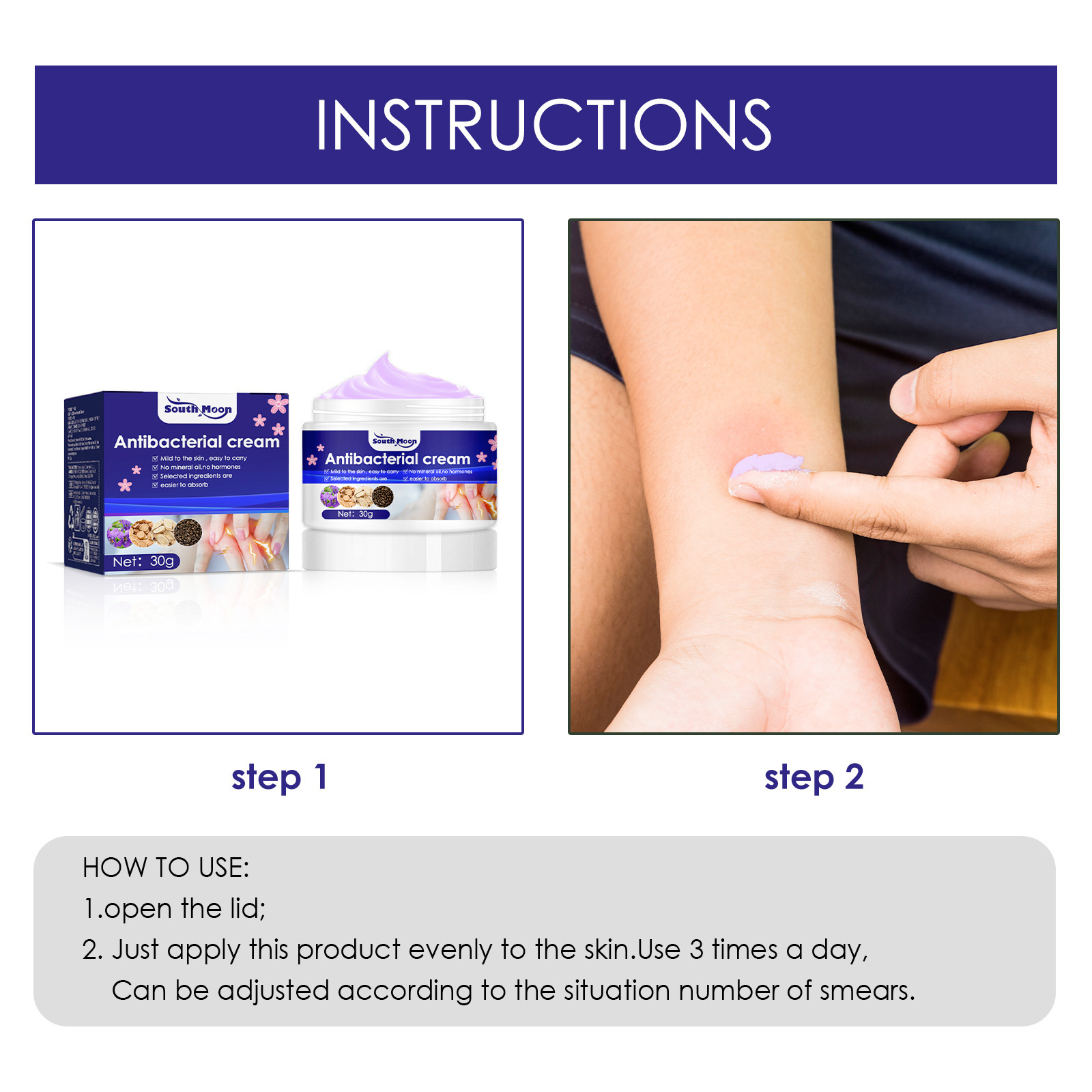 Viola yedoensis Skin Itching Ointment for Sterilization and - 图2