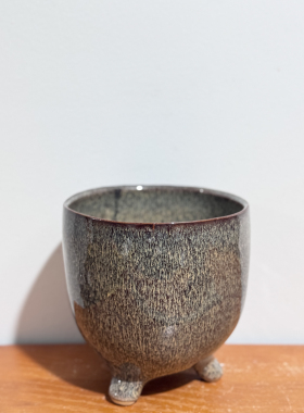 外贸孤品 手绘手工花盆、多肉花盆、储物桶、笔筒、打孔请备注