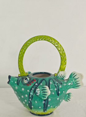 清仓外贸 动物 海洋系列合辑 陶瓷花盆、花瓶、摆件、烛台 收纳