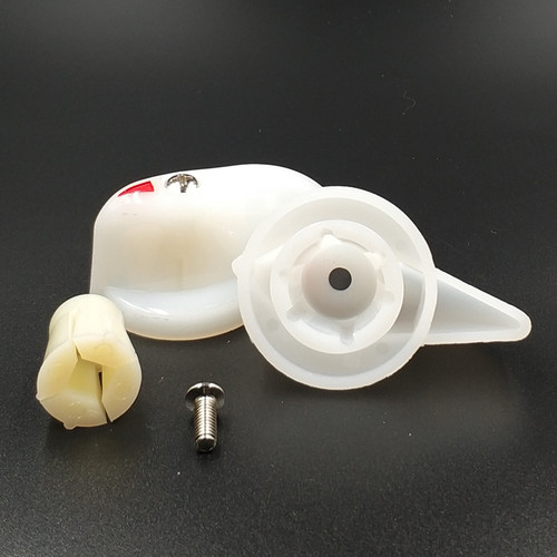 防爆配电箱断路器柜外操作白色小手柄LW5-16万能转换开关把手旋钮 - 图0