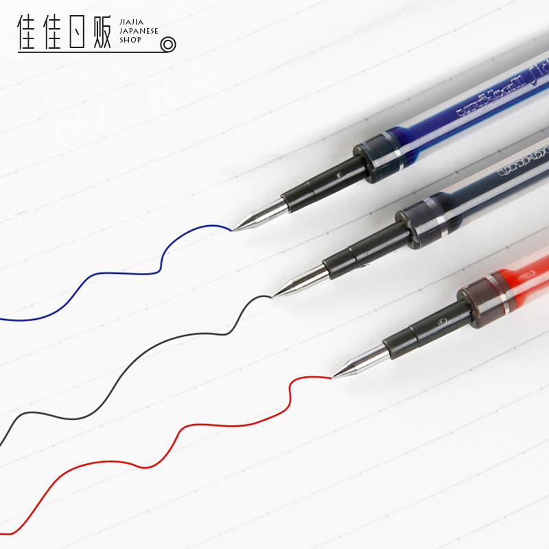 日本三菱uni中性笔芯UMR-85N83N替芯K6按动umn水笔0.5mm0.38mm - 图1