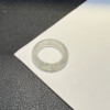 Ice floating flower jadeite ring bare stone natural Myanmar A goods ring