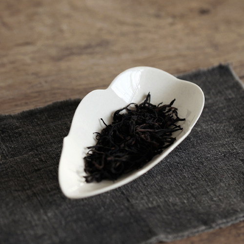 元无茶则泡茶工具怡然草木灰茶荷茶则高端陶瓷投茶器功夫茶具配件 - 图0