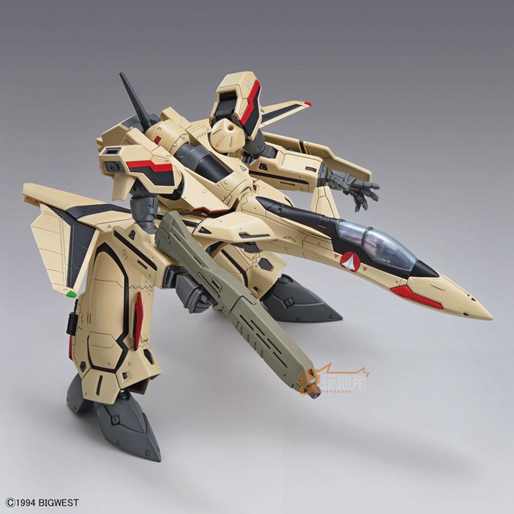 现货万代 HG 1/100超时空要塞太空 YF-19战机机器人拼装模型-图1