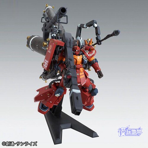现货 万代 MG 1/100 MS 06R KA版 雷霆宙域 精神力 红扎古 卡版 - 图1