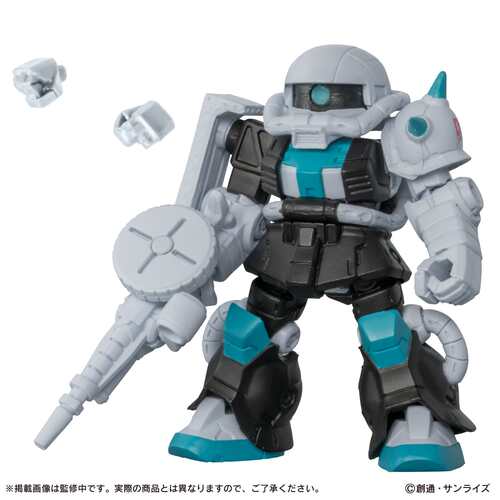 现货 万代 扭蛋 MSE 机动战士高达 初音未来配色 元祖扎古 模型 - 图2
