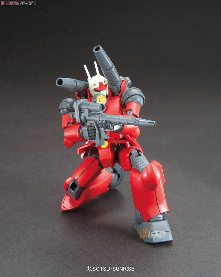 现货万代 HGUC 190 1/144 RX 77 2钢加农高达重制版拼装模型-图0