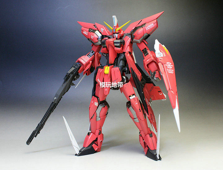 现货 万代 MG 160 1/100 GAT-X303 Aegis Gundam 圣盾 神盾高达 - 图0