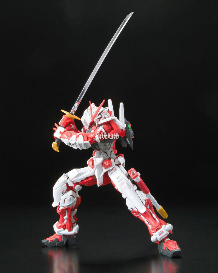 现货万代RG 19 1/144 Astray Red红色异端红色迷惘高达拼装-图1