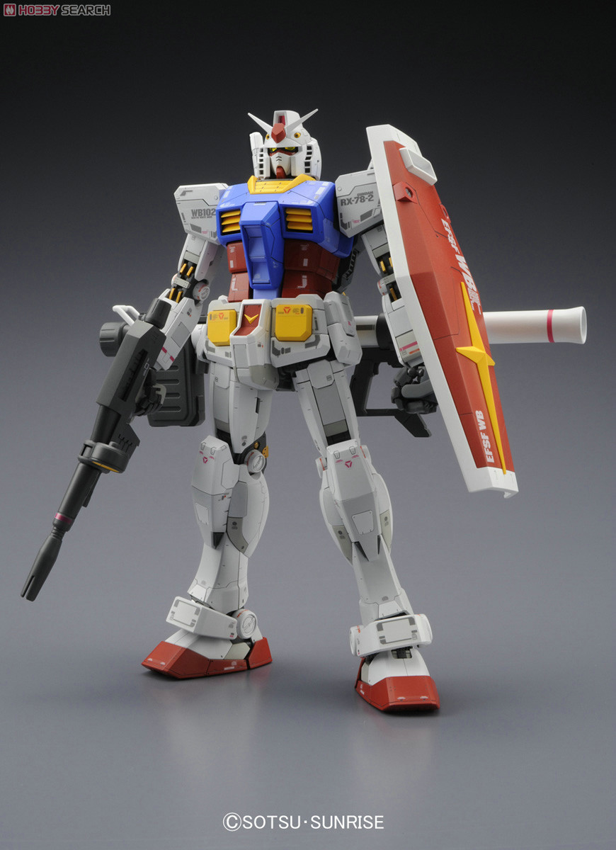 现货万代 MG RX-78-2元祖高达 Gundam Ver. 3.0版头号玩家-图3