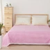 Mục vụ kẻ sọc nhỏ cotton cũ vải thô giường đơn đôi sinh viên tấm mùa hè ký túc xá có thể được tùy chỉnh - Khăn trải giường
