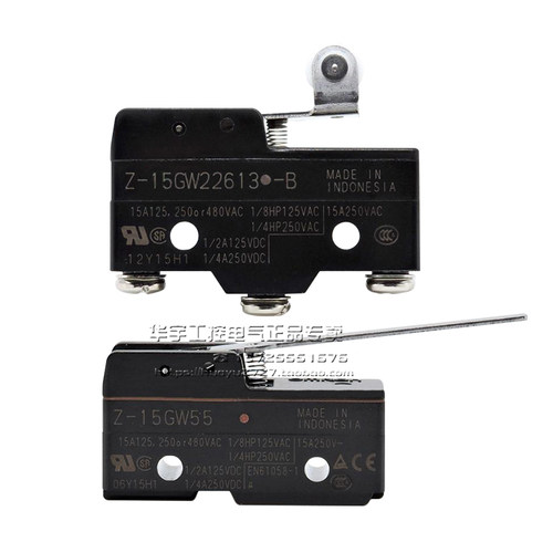 欧姆龙行程开关Z-15GW22-B GW2 GQ22 GQ21 GD GQ GD55 HW78 ESR - 图1