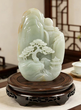 黑檀木圆底座伸缩缝防裂承重强