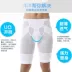 Cơ thể đàn ông định hình quần corset bó sát chân nhựa bó quần định hình mông mỏng cơ thể hông quần thể dục thể thao - Quần cơ thể