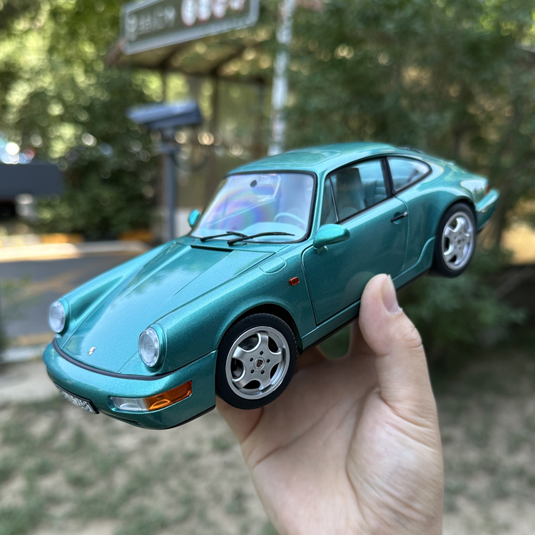 NOREV 1:18 保时捷 911 Carrera 2 1992年 合金全开汽车模型 - 图3