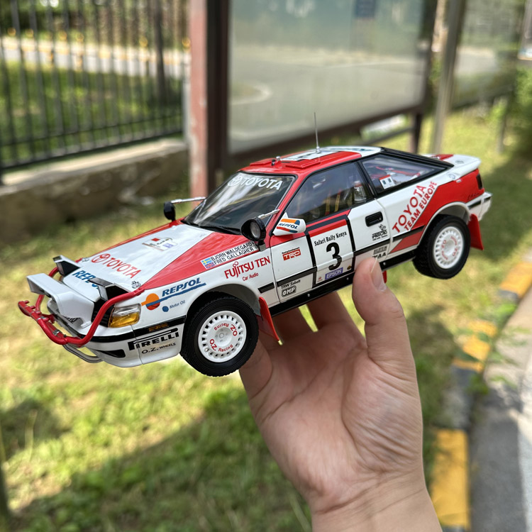 京商 1:18  丰田赛利卡 CELICA GT FOUR TRD赛仿真合金汽车模型 - 图0