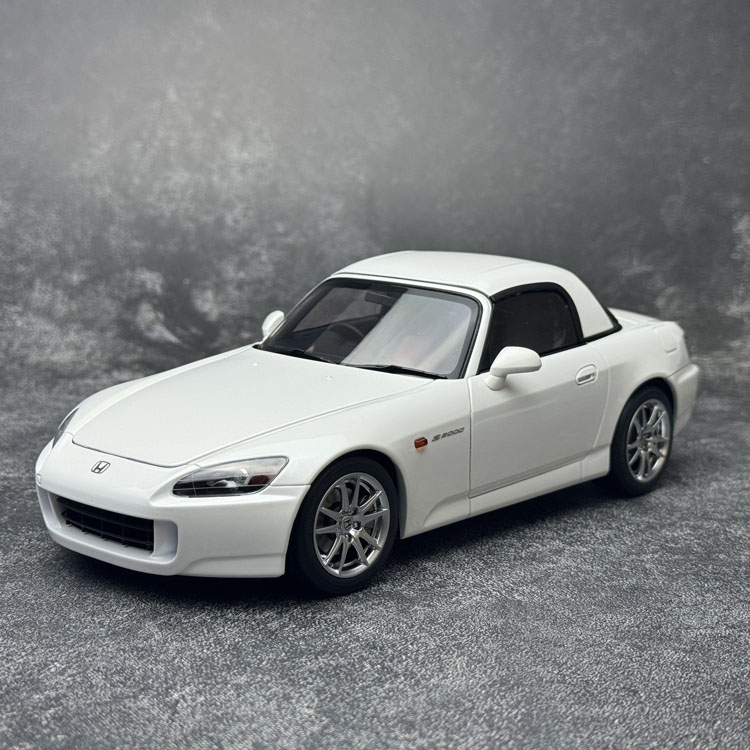 MH 1:18本田 Honda S2000(AP2)合金全开汽车模型仿真带引擎-图1