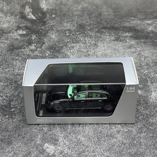 AR box1:64博速 S850 迈巴赫 Masterpiece 2023款 曜石黑汽车模型 - 图3