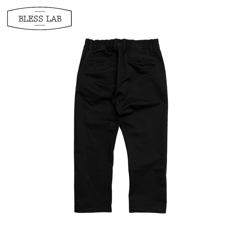 BLESS LAB CLASSIC 8 Tapered 新款经典美式斜纹街头休闲八分裤 - 图1