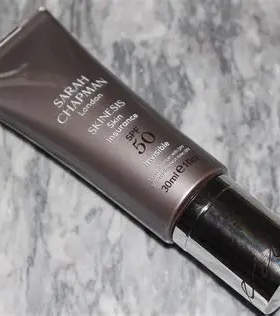 Sarah Chapman 莎娜普蔓 隐形防晒霜 防光热损 隔离霜SPF50