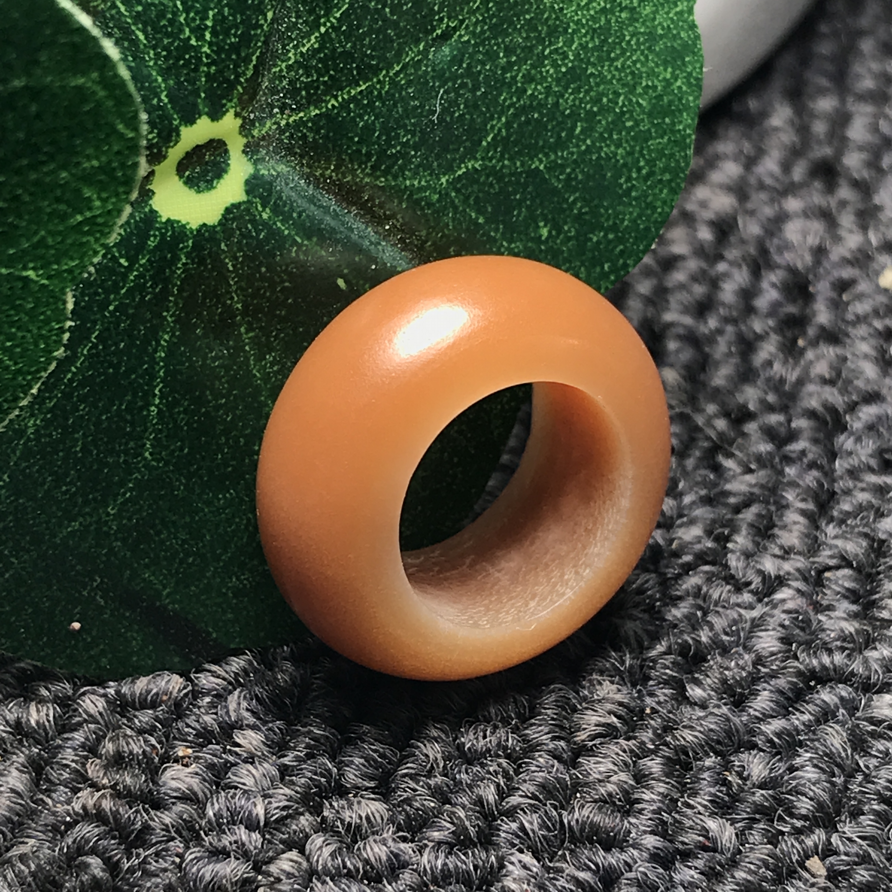 天然菩提根跑环配饰手持手串文玩跑圈白玉阴皮佛珠配件菩提子搭配 - 图2