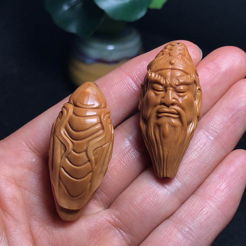 橄榄核关公吊坠财神单粒颗串关二爷云长手工核雕佛头手把挂件配饰,淘宝优惠券,粉丝福利购,淘宝优惠卷