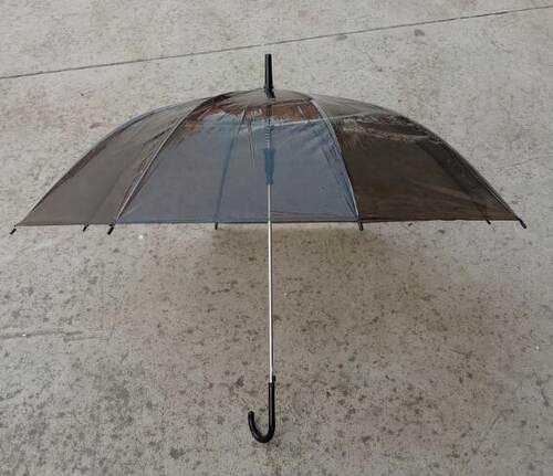 透明伞网红女舞台礼品广告透明雨伞塑料绘画道具晴雨伞定制印logo - 图1