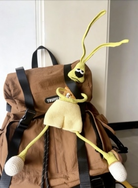 手工钩织毛线玩偶成品可爱兔子长耳兔毛线diy