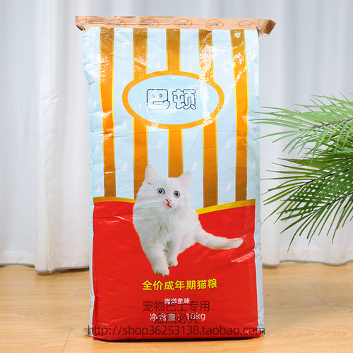巴顿猫粮10kg荣喜厂家专营店深海鱼味流浪猫成猫粮猫主粮20斤包邮 - 图3