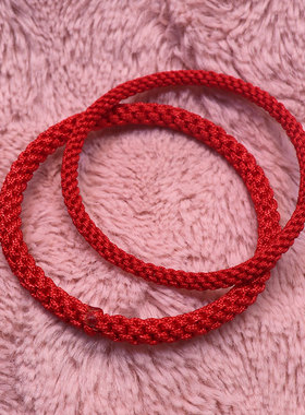 私人订制无扣无接头红绳手绳手圈