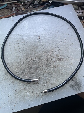 定制项圈牛皮绳项链定制颜色尺寸男女款通用长度