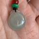 Myanmar Jadeite Pendant Grade A White Fugua Pendant