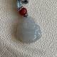 Myanmar Natural Jade Buddha Jade Pendant White Small Buddha