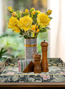 装饰托盘塑料贴花纸摆件