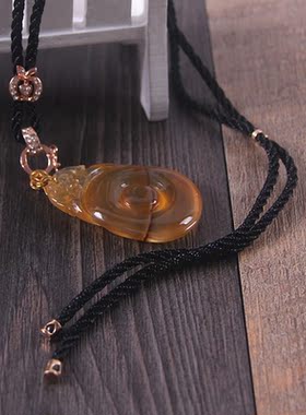 新品上市天然红玛瑙时尚风吊坠