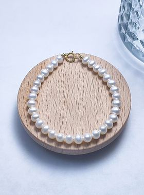 近圆小珍珠手链韩版轻奢百搭礼物