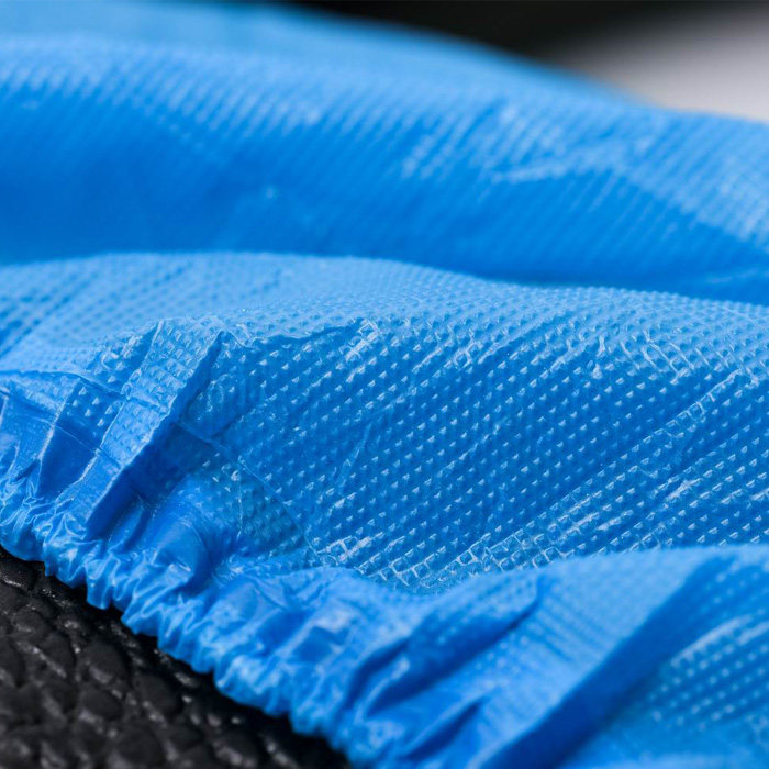 一次性鞋套防水100只装加厚家用居家防尘学生防水防滑PE透明塑料