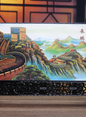 漆器书桌摆件小屏风特色礼品