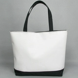 Пустая рука -белая сумка белой доски Черно -белая цвет -Королевая сумка Canvas DIY Сумка для защиты окружающей среды Печата настройка пакета