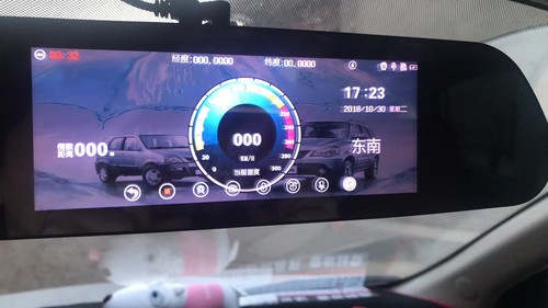 凌度后视镜电子狗模块 GPS信息P000.0000机型专用记录仪测速预警-图3