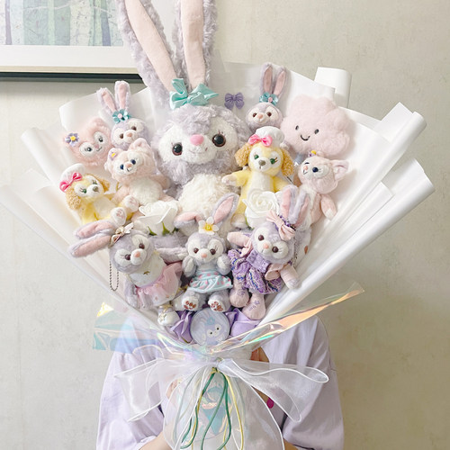 星黛露史黛拉兔仔生日礼物手办玩偶公仔花束女孩表白儿童闺蜜圣诞 - 图0