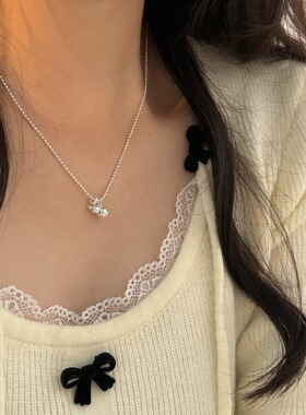 持恒韩国韩版S925纯银葫芦项链女轻奢时尚设计感百搭锁骨链高级感