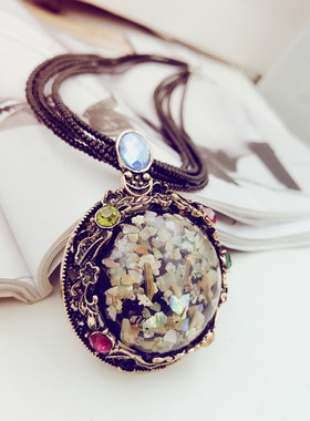 水晶锁骨链女士链子性感短款韩国